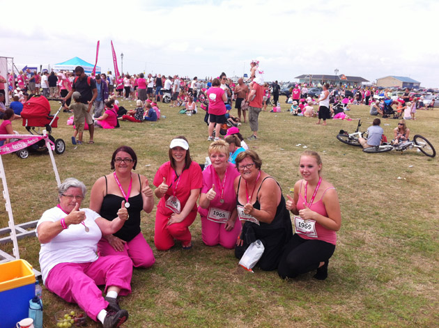 tooth fairies 66' complete race for life on Sunday 18th July